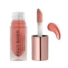 REVOLUTION POUT BOMB PLUMPING GLOSS KISS NUDE