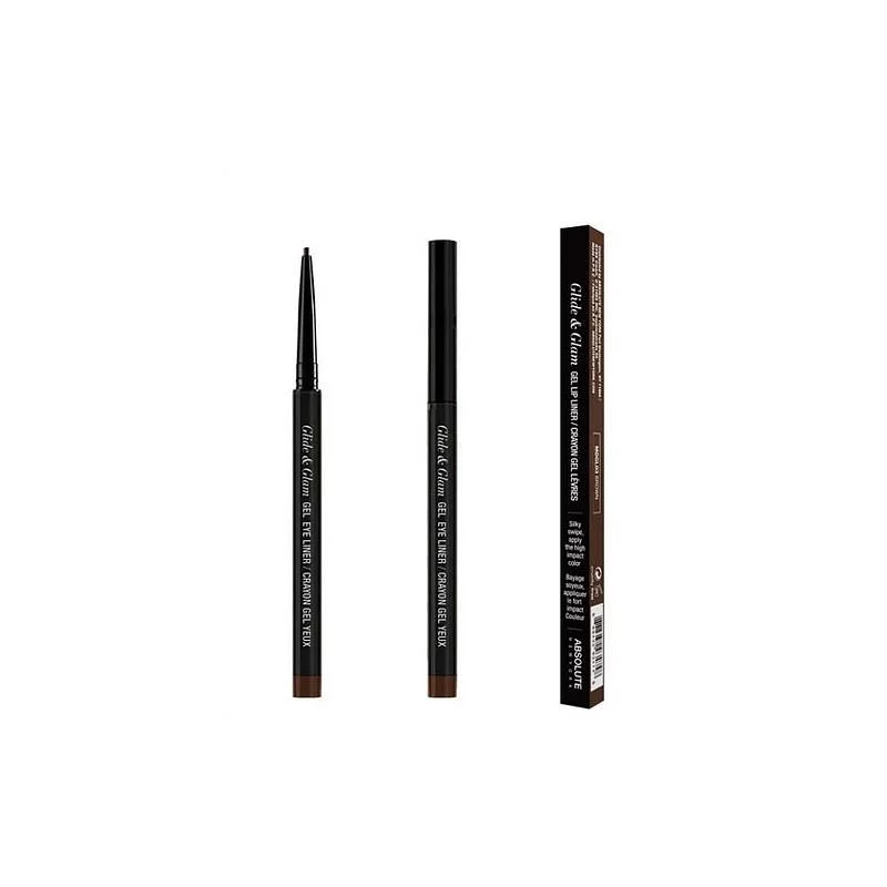 ABSOLUTE NEW YORK GLIDE & GLAM EYELINER BROWN REFERENCE MDGL03