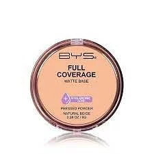 BYS FULL COVERAGE PRESSED POWDER NATURAL BEIGE 8G