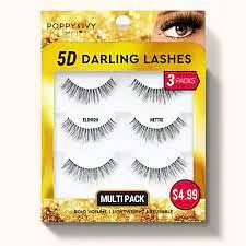 ABSOLUTE NEW YORK 5D DARLING LASHES NETTIE 3 PACKS REFERENCE ELDM20