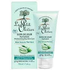 LE PETIT OLIVIER SOIN DE JOUR HYDRATANT ALOE VERA & THE VERT 50ML