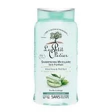 LE PETIT OLIVIER SHAMPOOING MICELLAIRE PURIFIANT ALOE VERA ET THE VERT 250ML