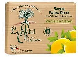 LE PETIT OLIVIER SAVON EXTRA DOUX VERVEINE CITRON 100G