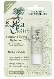 LE PETIT OLIVIER BAUME A LEVRES HYDRATANT HUILE D'OLIVE 4G