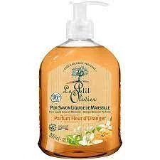 LE PETIT OLIVIER PUR SAVON LIQUIDE DE MARSEILLE PARFUM FLEUR D'ORANGE 300ML