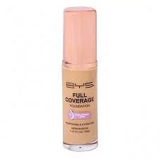 BYS FULL COVERAGE FOUNDATION MEDIUM BEIGE