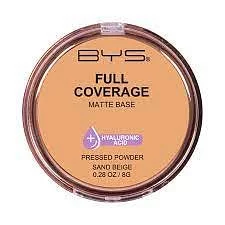 BYS FULL COVERAGE MATTE BASE PRESSED POWDER SAND BEIGE