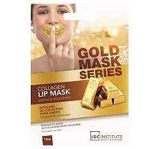 IDC INSTITUTE GOLD MASK SERIES COLLAGEN LIP MASK BOITE DE 1