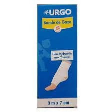 URGO BANDE DE GAZE 3M*7CM
