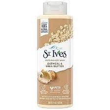 ST.IVES SOOTHING BODY WASH OATMEAL SHEA BUTTER 473ML