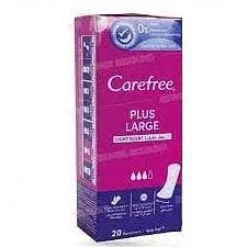 CAREFREE SERVIETTE PLUS LARGE BOITE DE 20