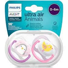 AVENT SUCETTE ORTHODONTIQUE 0-6MOIS GIRL PENG/BIRD REF SCF 080/06 /UNITE