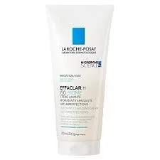 LA ROCHE POSAY EFFALCAR H ISO-B CREME LAVANTE HYDRATANTE APAISANTE PEAUX FAGILISEES PAR LES TRAITEMENTS ANTI-ACNE 200ML