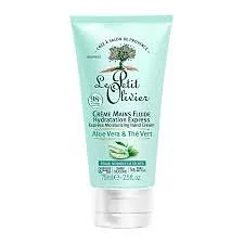 Le Petit Olivier Gel Nettoyante Exfoliant Quotidien Aloe Vera Et The Vert 150ml