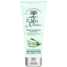 LE PETIT OLIVIER APRES SHAMPOOING PURIFIANT ALEO VERA ET THE VERT 200ML