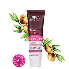 Urban Care Huile En Creme Nourrissant Argan & Keratine 150ml