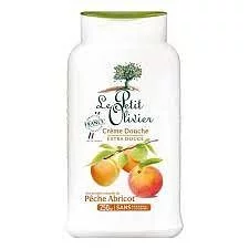 Le Petit Olivier Creme Douche Peche Abricot 250ml