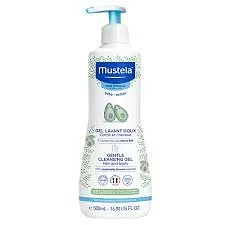 MUSTELA GEL LAVANT AVOCAT CORPS ET CHEVEUX 500ML