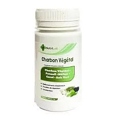 NUTRILAB CHARBON VEGETAL BOITE DE 30 GELULES