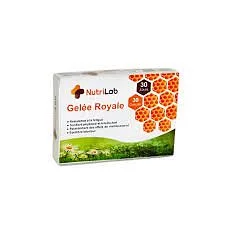 Nutrilab Gelee Royale + Pollen Boite De 30 Gelules