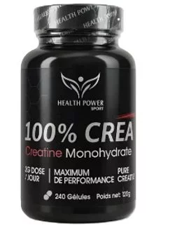 HEALTH POWER CREATINE BOITE DE 240 GELULES