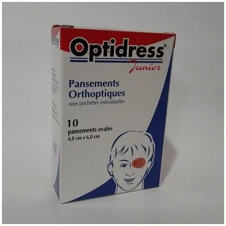 Optidress Junior Ovale Boite De 10