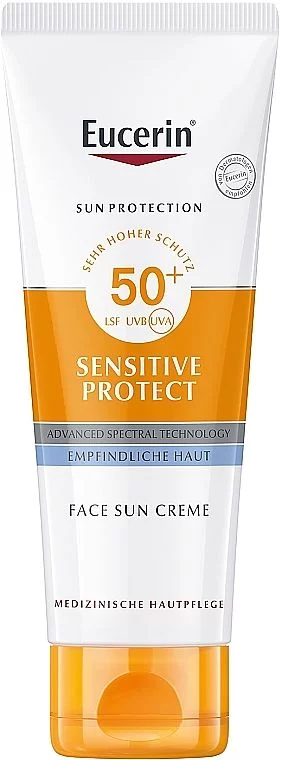 EUCERIN SUN PROTECTION SUN CREME FACE SPF50+ DRY SKIN SENSITIVE SKIN 50ML