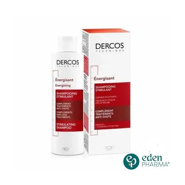 Vichy Dercos Shampooing Energy 200ml + Shampooing Stimulating 50ml