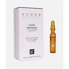 Kuora Ampoules Flash Effet Lifting Immediat 4*2ml
