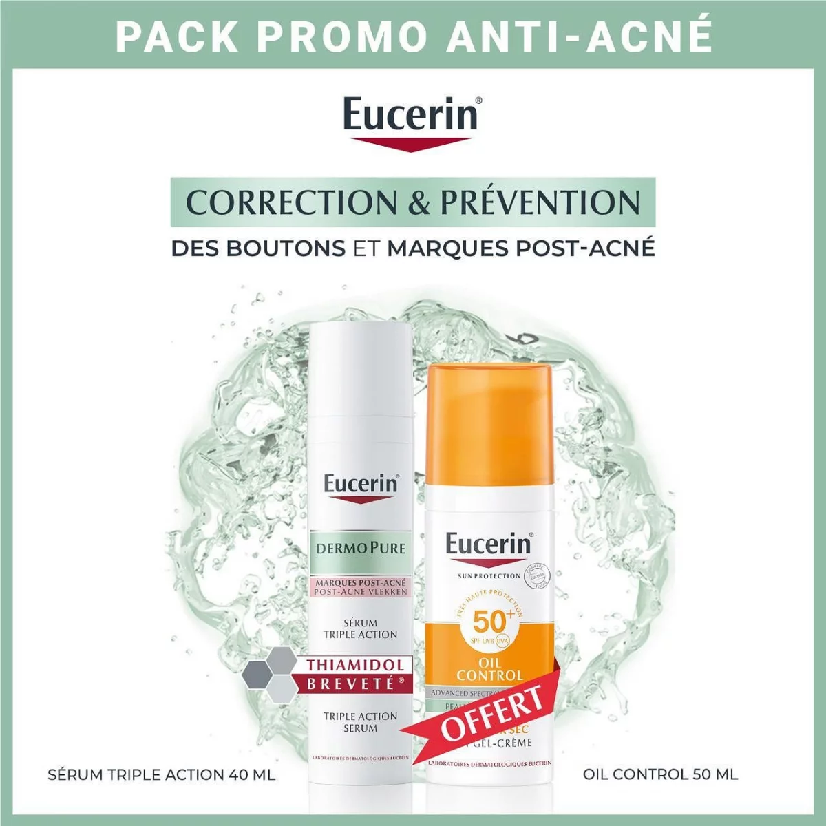 EUCERIN DERMOPURE SERUM TRIPLE ACTION 40ML