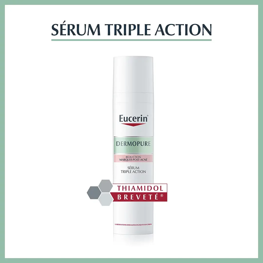 Eucerin Pack Dermopure Serum Triple Action 40ml + Sensitive Protect 50ml Offert