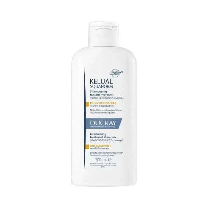 DUCRAY KELUAL SQUANORM SHAMPOOING TRAITANT HYDRATANT 200ML