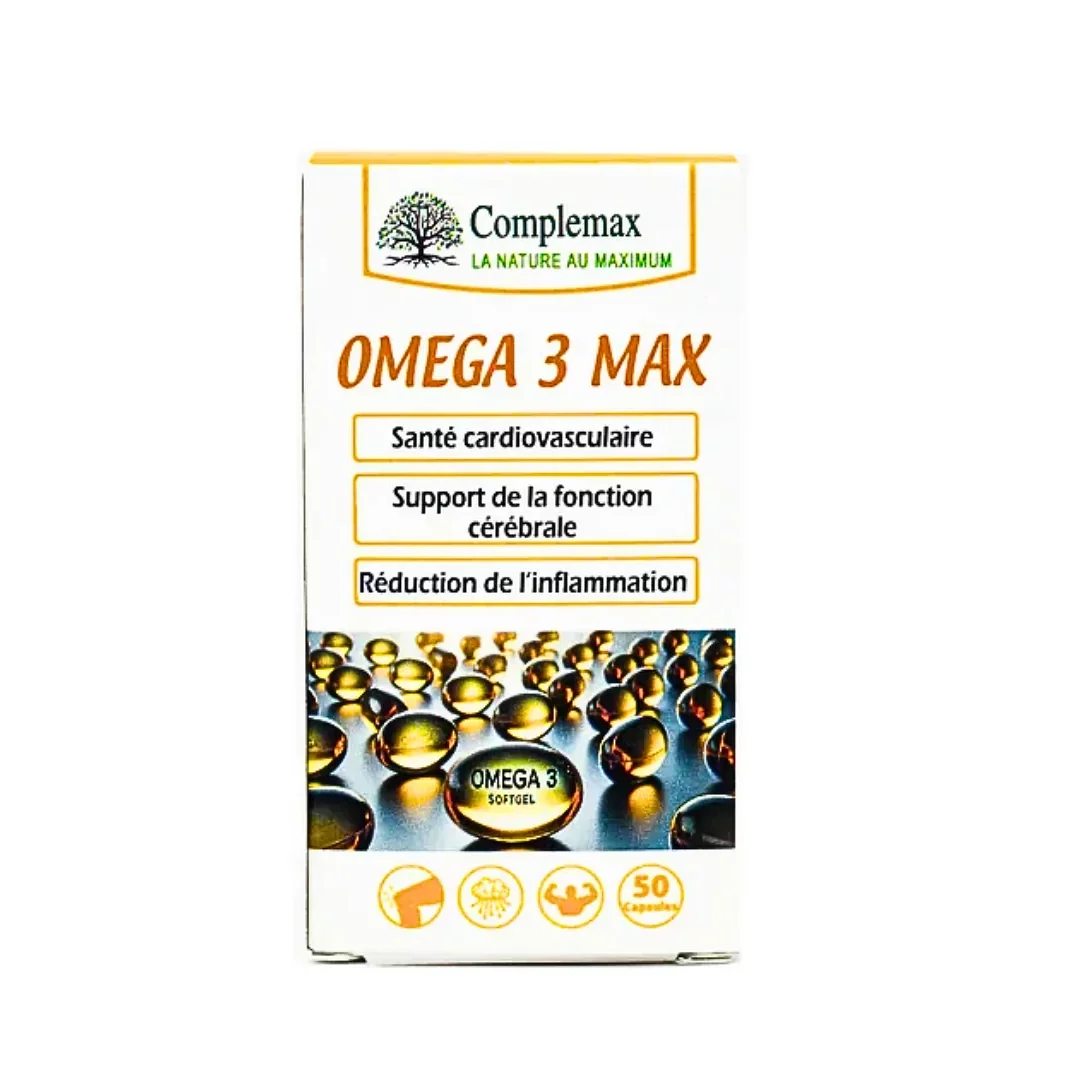 Complemax Omega 3 Max Boite De 50 Capsules