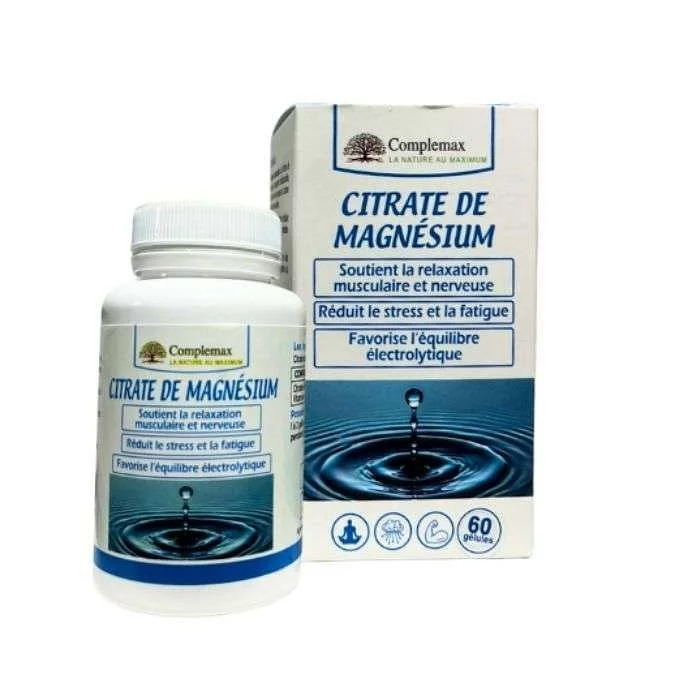COMPLEMAX MAGNESIUM CITRATE BOITE DE 60 GELULES