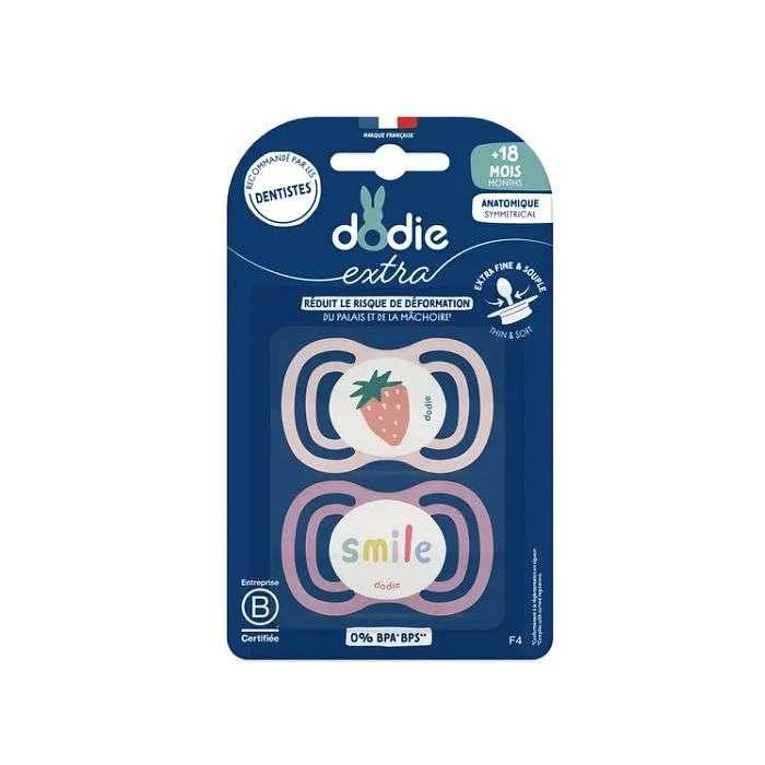 Dodie Sucette Extra Fine Rose F4 +18mois