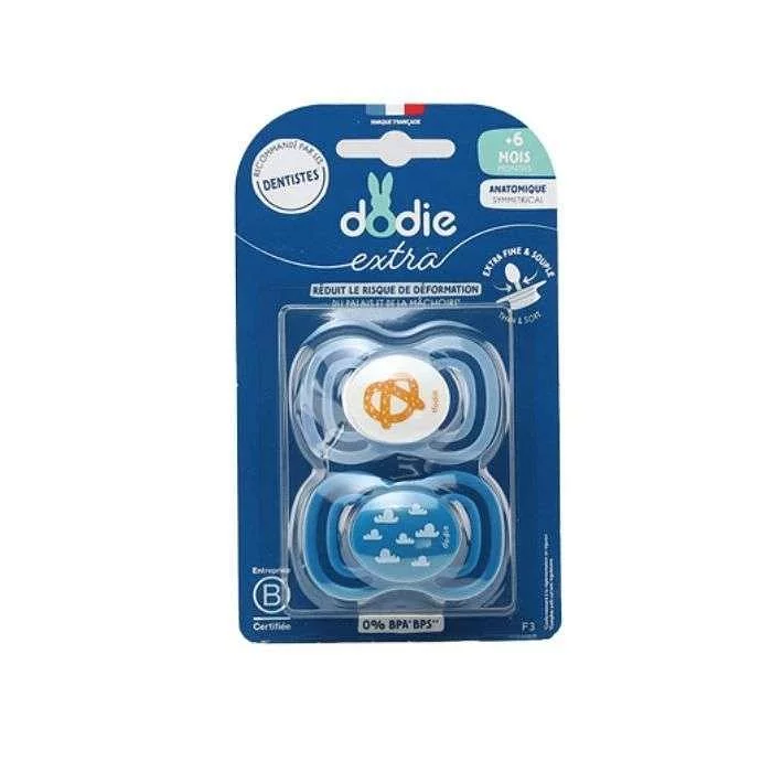 DODIE SUCETTE EXTRA FINE BLEU F3 +6MOIS