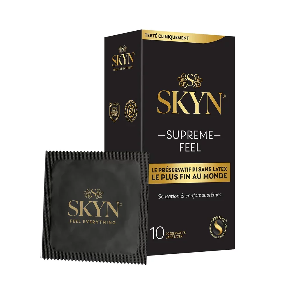 SKYN SUPREME FEEL BOITE DE 10