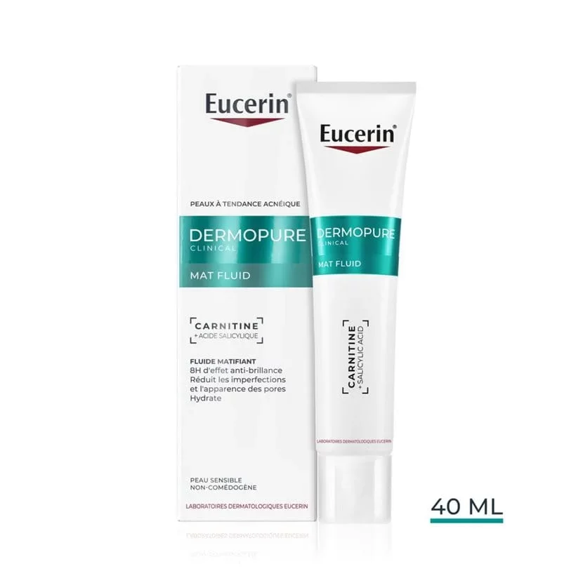 EUCERIN DERMOPURE CLINICAL MAT FLUID 40ML