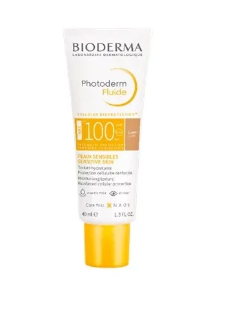 BIODERMA PHOTODERM MAX SPF100+ ULTRA FLUIDE TEINTE CLAIRE 40ML