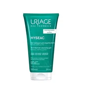 URIAGE HYSEAC GEL NETTOYANT ANTI-IMPERFECTIONS PEAUX GRASSES A TENDANCE ACNEIQUE 150ML