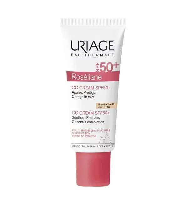 URIAGE ROSELIANE CC CREME TEINTE CLAIRE SPF50+ 40ML