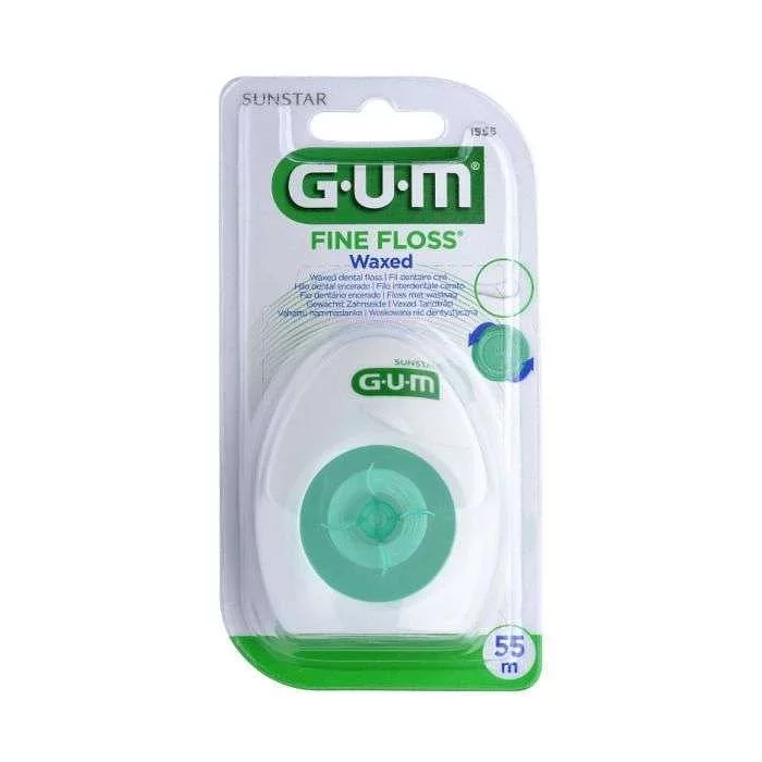 GUM FIL DENTAIRE FINE FLOSS CIRE REFERENCE 1555