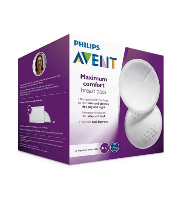 AVENT COUSSINETS D'ALLAITEMENT JOUR BOITE DE 60 REFERENCE SCF254/60