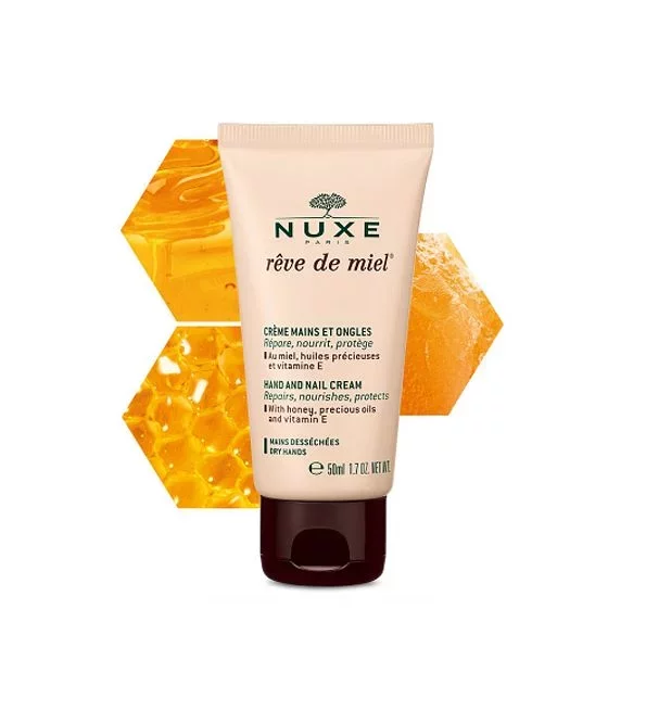 NUXE REVE DE MIEL CREME MAINS ET ONGLES 50ML