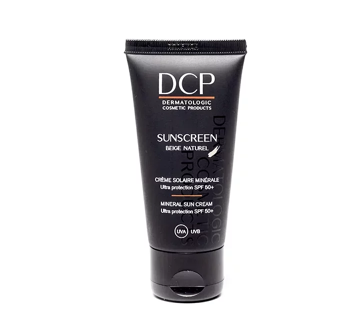 DCP SUNSCREEN CREME SOLAIRE MINERALE BEIGE NATUREL SPF50+ 50ML