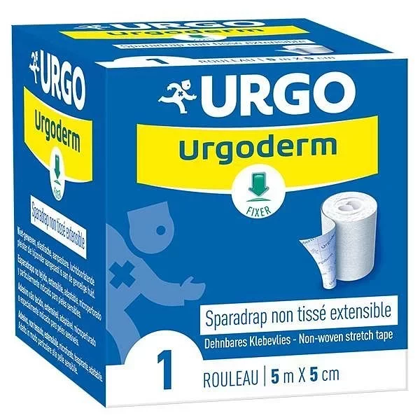 URGO URGODERM SPARADRAP HYPOALLERGENIQUE 5M*5CM
