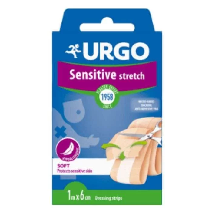 URGO SENSITIVE STRETCH 1M/6CM