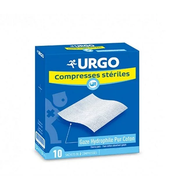 URGO COMPRESSE STERILE 40CM*40CM BOITE DE 10