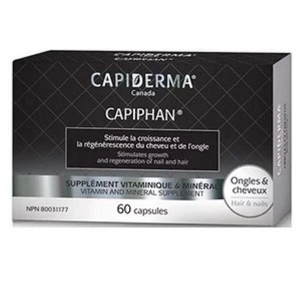 CAPIDERMA CAPIPHAN ONGLES ET CHEVEUX BOITE DE 60 CAPSULES