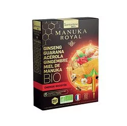 SANTAROME BIO MANUKA ROYAL GINSENG MIEL DE MANUKA BOITE DE 20 AMPOULES